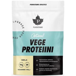 Puhdistamo Optimal Vegan Protein veganský protein v prášku příchuť Vanilla 600 g