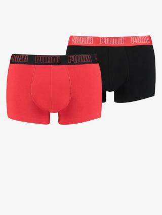 Puma Boxerky 2 ks Červená