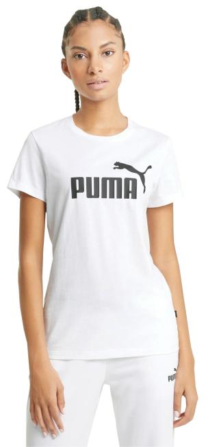 Puma Dámské triko Regular Fit 586774-02 WHITE/BLACK M