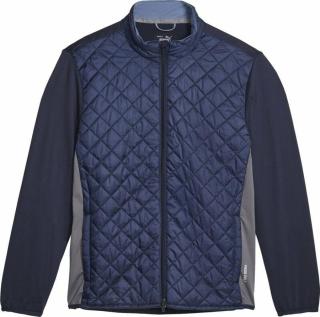 Puma Frost Quilted Jacket Navy Blazer/Slate Sky M