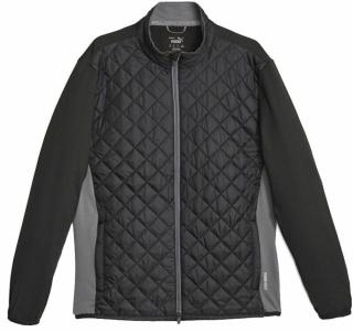 Puma Frost Quilted Jacket Puma Black/Slate Grey L