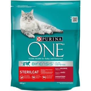 Purina ONE Bifensis Adult Sterilcat Beef 0,8 kg