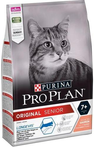 PURINA PRO PLAN Senior 7+ salmon granule pro kočky 3 kg
