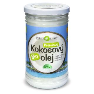 PURITY VISION Kokosový olej panenský ve skle BIO 900 ml