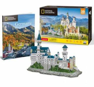 Puzzle 3D Zámek Neuschwanstein 121 dílků