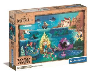 Puzzle Disney Maps - Malá mořská víla