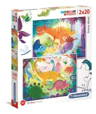 Puzzle Funny Dinos