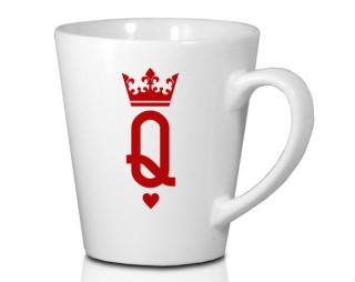 Q as queen Hrnek Latte 325ml