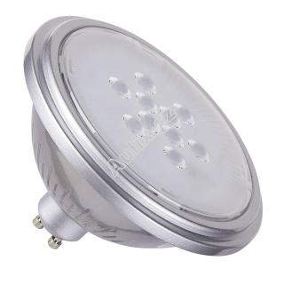 QPAR111 GU10 LED světelný zdroj stříbrný 7 W 4000 K CRI 90 25° - BIG WHITE