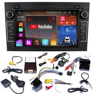 Rádio Android 12 Wifi Gps Opel Zafira B 2005-2014