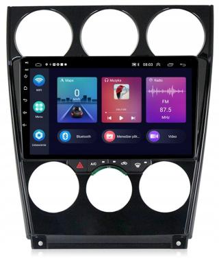 Rádio Gps Android Bt Mazda 6 A 2002-2008 Wifi 32GB