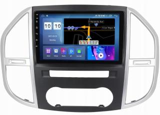 Rádio Gps Android Mercedes W447 2014-20 128GB Sim