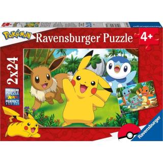 Ravensburger puzzle 056682 Pokémon 2x24 dílků