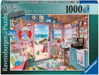 Ravensburger Puzzle 150007 Plážová chata, můj ráj 1000 dílků