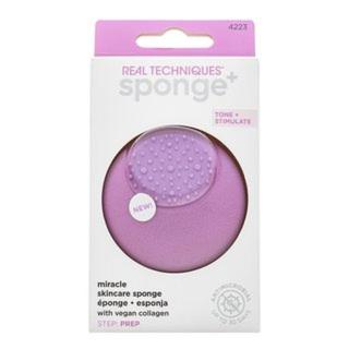 Real Techniques Sponge+ Miracle Skincare Sponge jemná exfoliační houbička na obličej a tělo