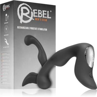 REBEL Prostate stimulator anální kolík Black 14,6 cm