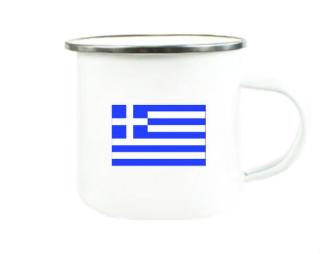 Řecko Plechový hrnek