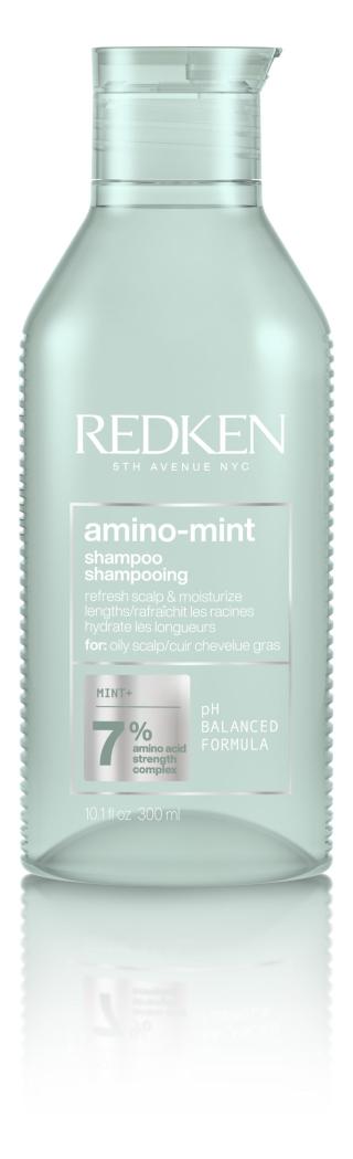 Redken Čisticí šampon pro citlivou pokožku a rychle se mastící vlasy Amino Mint  300 ml