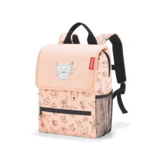 Reisenthel® backpack kids cats and dogs rose