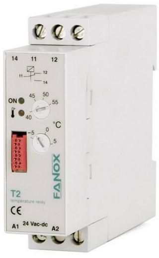 Relé pro monitoring teploty Fanox T2-24 VAC/DC