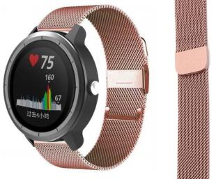 Řemínek Náramek pro Garmin Vivoactive 4 Venu 2 růže