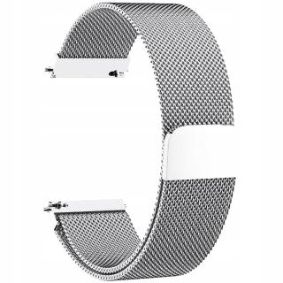 Řemínek Náramek Stříbrný Galaxy Watch 42 MM 20 MM
