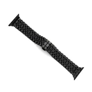 Řemínek pro Apple Watch 38/40/41mm, Excellence ocelový, černá