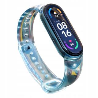 řemínek pro Xiaomi Mi Band 5 modrý