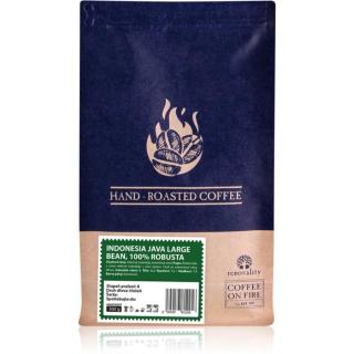 Renovality Coffee on fire Indonesia Java Large Bean, 100% Robusta pražená zrnková káva 500 g