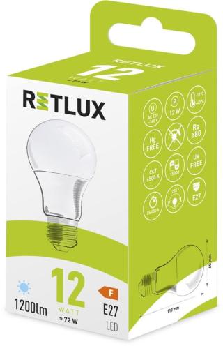Retlux RLL 408 A60 E27 bulb 12W DL