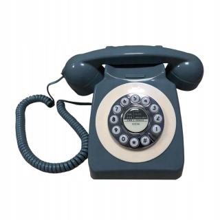 Retro stolní telefon ve starém stylu s