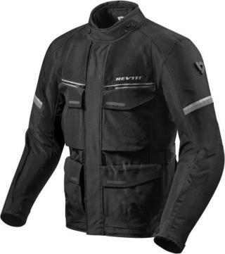 Rev'it! Outback 3 Black/Silver 2XL Textilní bunda