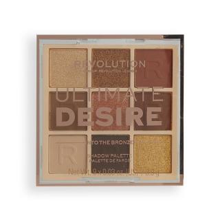 Revolution Paletka očních stínů Ultimate Desire Shadow Palette Into the Bronze 8,1 g