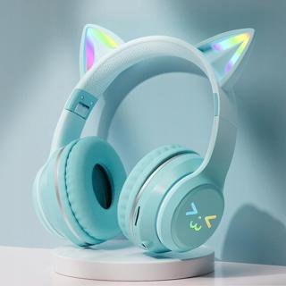 Rgb Light Cat Ear bezdrátová sluchátka s mikrofonem