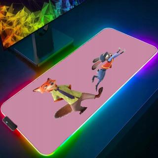 Rgb podložka pod myš Zootopia Mouse Mats Pad Gam