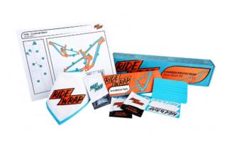 RideWrap Matte Covered Frame Protection Kit designed to fit Trek Slash