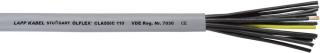 Řídicí kabel LappKabel CLASSIC 110 , 10,5 mm, 500 V, 300/500 V, šedá, 1 m