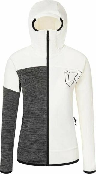 Rock Experience Kobra Hoodie FZ Woman Fleece Marshmallow/Grey Melange S Outdoorová mikina