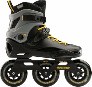 Rollerblade RB 110 Kolečkové brusle Black/Saffron Yellow 42