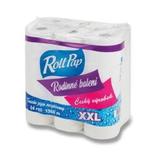 RollPap XXL - toaletní papír - 2vrstvý, návin 65 m, 24 ks