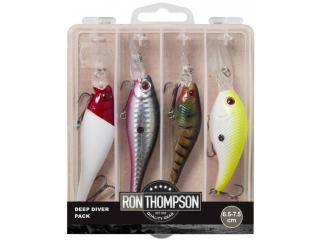 Ron Thompson Wobler Deep Diver Pack 6,5-7,5cm 4ks Sada