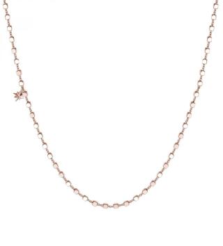 Rosato Bronzový kostičkový náhrdelník na přívěsky Storie RZC017