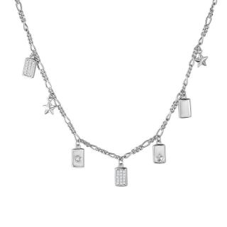 Rosato Stříbrný náhrdelník s přívěsky Futura RZFU01
