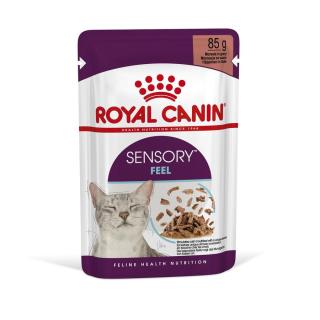 Royal Canin Sensory Feel - vlhké krmivo v omáčce pro dospělé kočky 12 x 85 g datum spotřeby: 26.09.2023