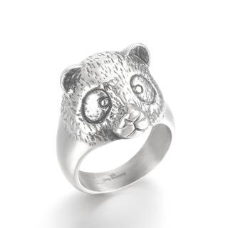 Royal Fashion pánský prsten Panda KR106357-KJX Velikost: 12