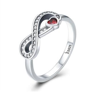 Royal Fashion prsten Nekonečná láska SCR415 Velikost: 7