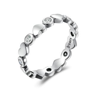 Royal Fashion prsten Symbol lásky SCR164 Velikost: 7