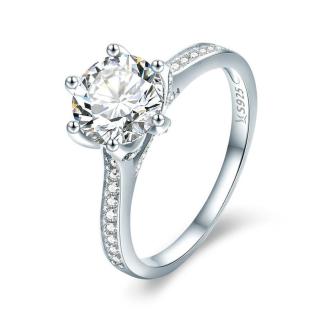 Royal Fashion prsten Životní láska SCR342 Velikost: 8
