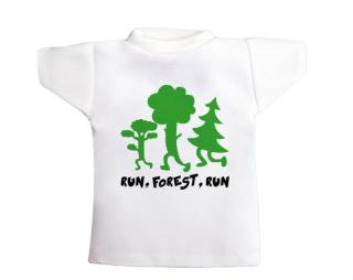 Run forest run Tričko na láhev