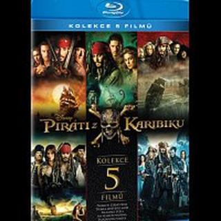 Různí interpreti – Piráti z Karibiku kolekce 1.-5. Blu-ray